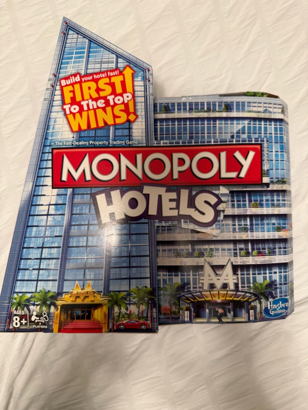 Monopoly Hotels- game. New in unopened box. $15